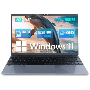Windows 11 Laptop – 15.6″ Display, Fast SSD Storage