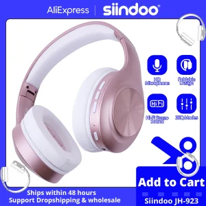 Foldable Bluetooth Wireless Headphones