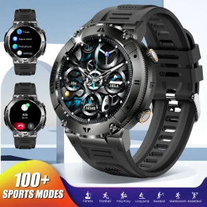 TFT Display Health Monitor Custom Dial Waterproof Smartwatch