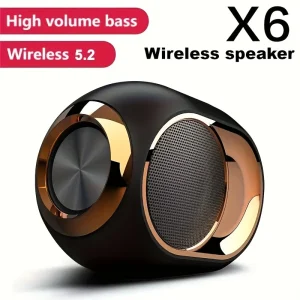 Portable TWS Bluetooth Speaker – 3D Bass, Hands-Free Call