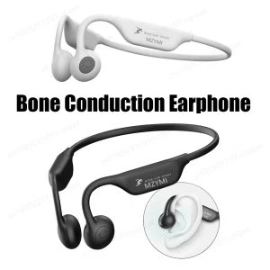 MZYMI A18 Bone Conduction Sports Headphones – Waterproof Mic