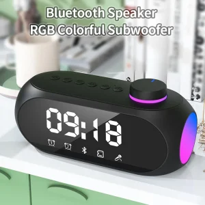 S18 Bluetooth Speaker – RGB Subwoofer & FM Radio