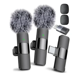 Wireless Audio Noise Canceling Microphone