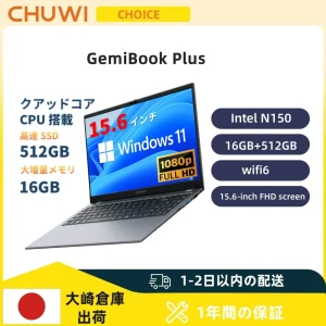15.6″ CHUWI GemiBook Plus – FHD, Intel N150