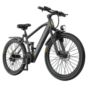 26″ 500W Electric Mountain Bike for Adults