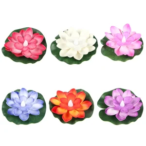 LED Floating Lily Pad Light – Pond & Garden Candle