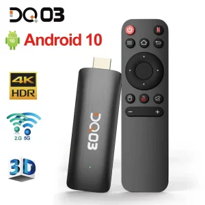 Mini TV Stick Android 10 Quad Core Smart TV